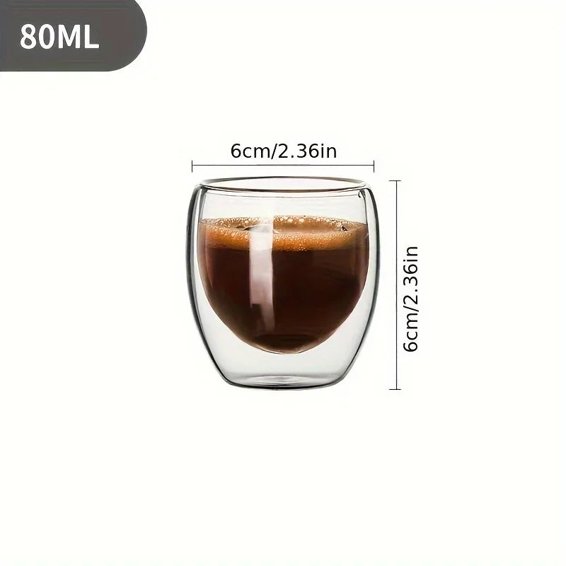 Double-Wall Glasses, Set of 6