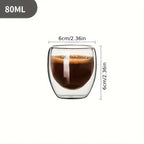 Double-Wall Glasses, Set of 6
