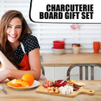 Bamboo Charcuterie Board Set