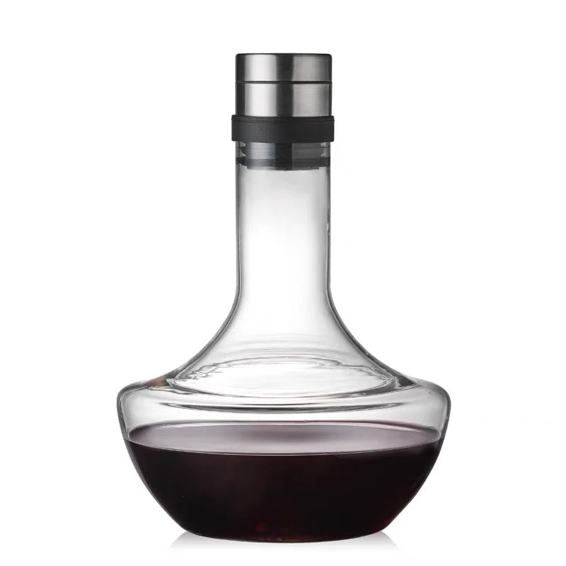 Glass Wine Decanter, 1L