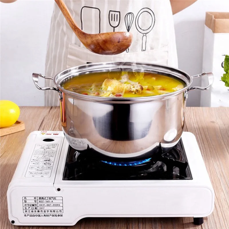 Stainless Steel Saucepan with Lid