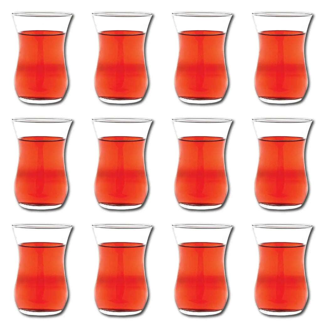 Turkish Tea Glasses, Set of 6
