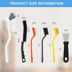 Crevice Cleaning Brush Set, 11 Pieces