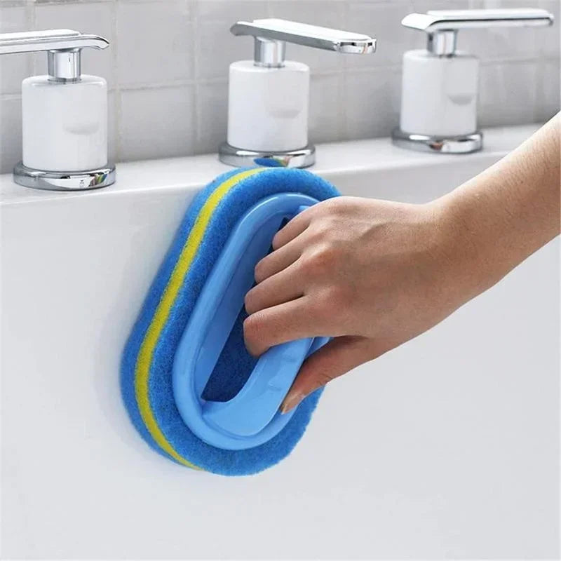 Sponge Scrub Brush with Handle