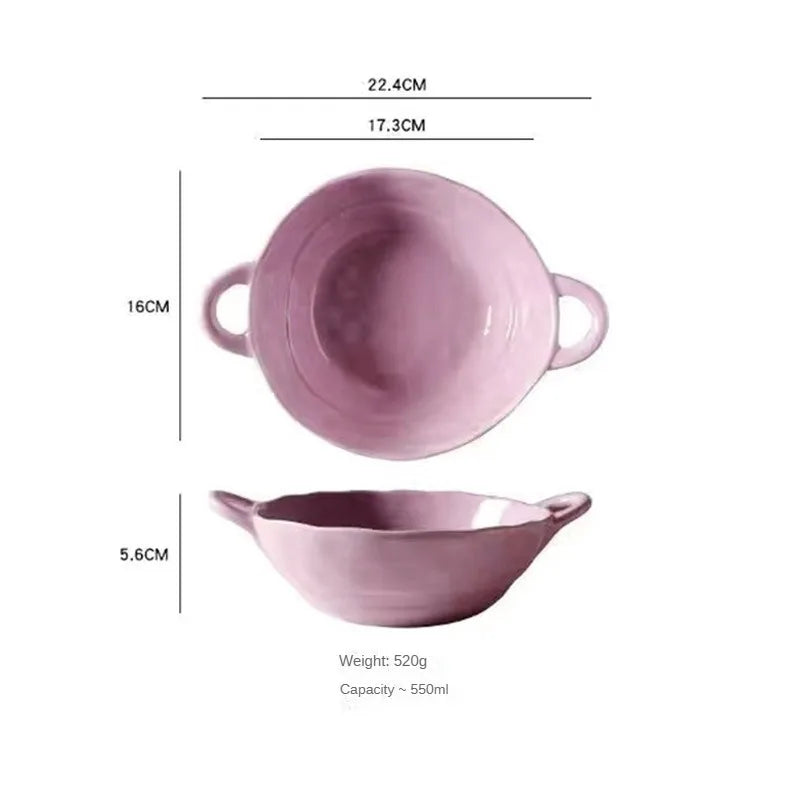 Nordic Ceramic Bowl & Dish Set