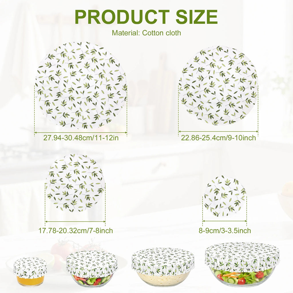 Reusable Cotton Bowl Covers