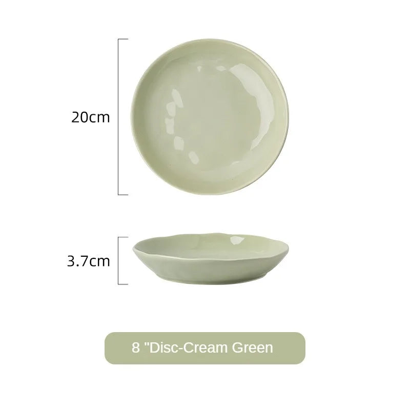 Nordic Ceramic Bowl & Dish Set
