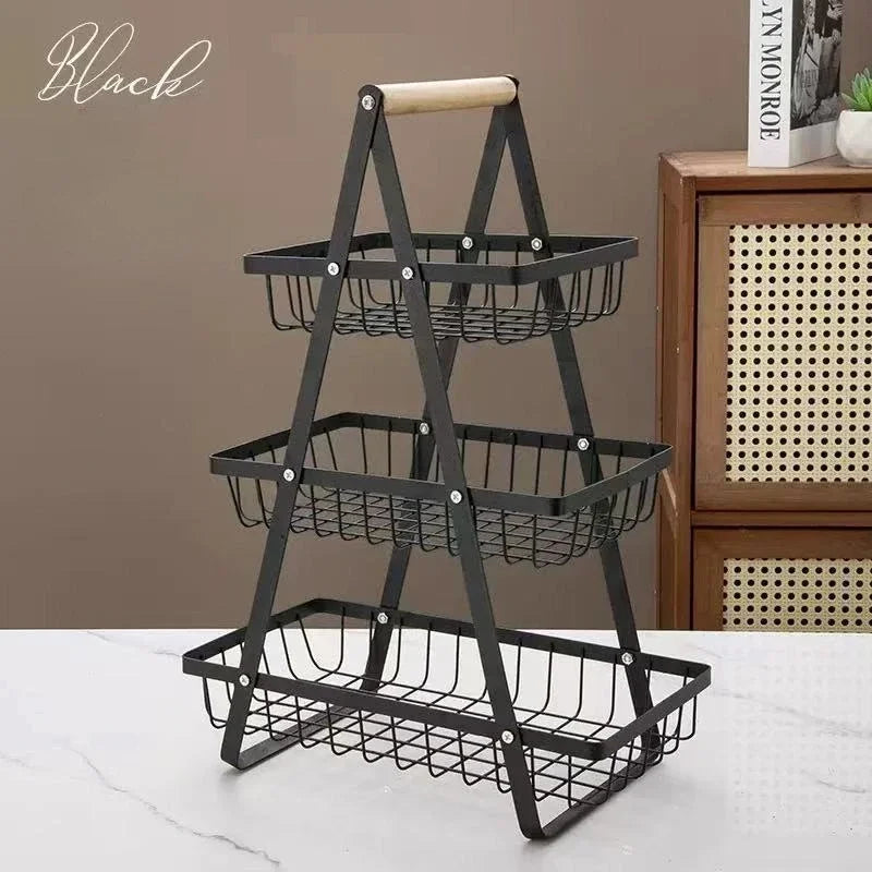 Tiered Countertop Fruit Basket