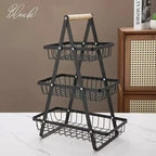 Tiered Countertop Fruit Basket
