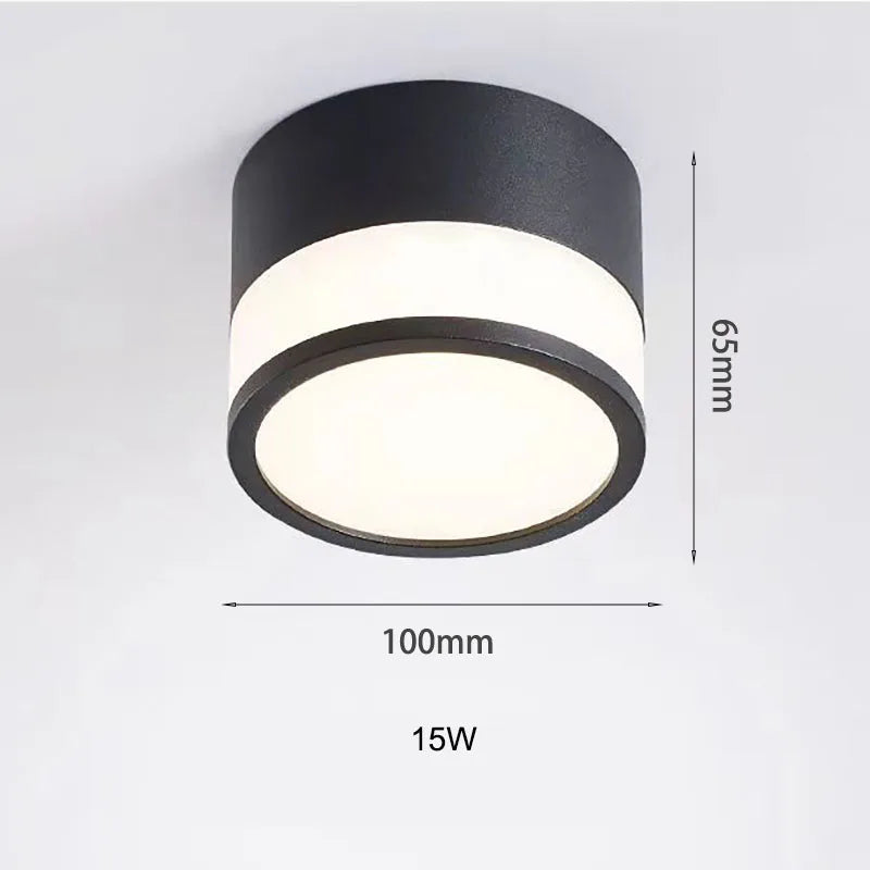 Plafonnier LED Saillie Nordique | Downlight 9W / 15W