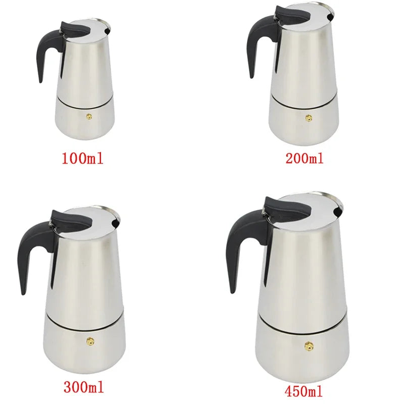 Stainless Steel Moka Pot