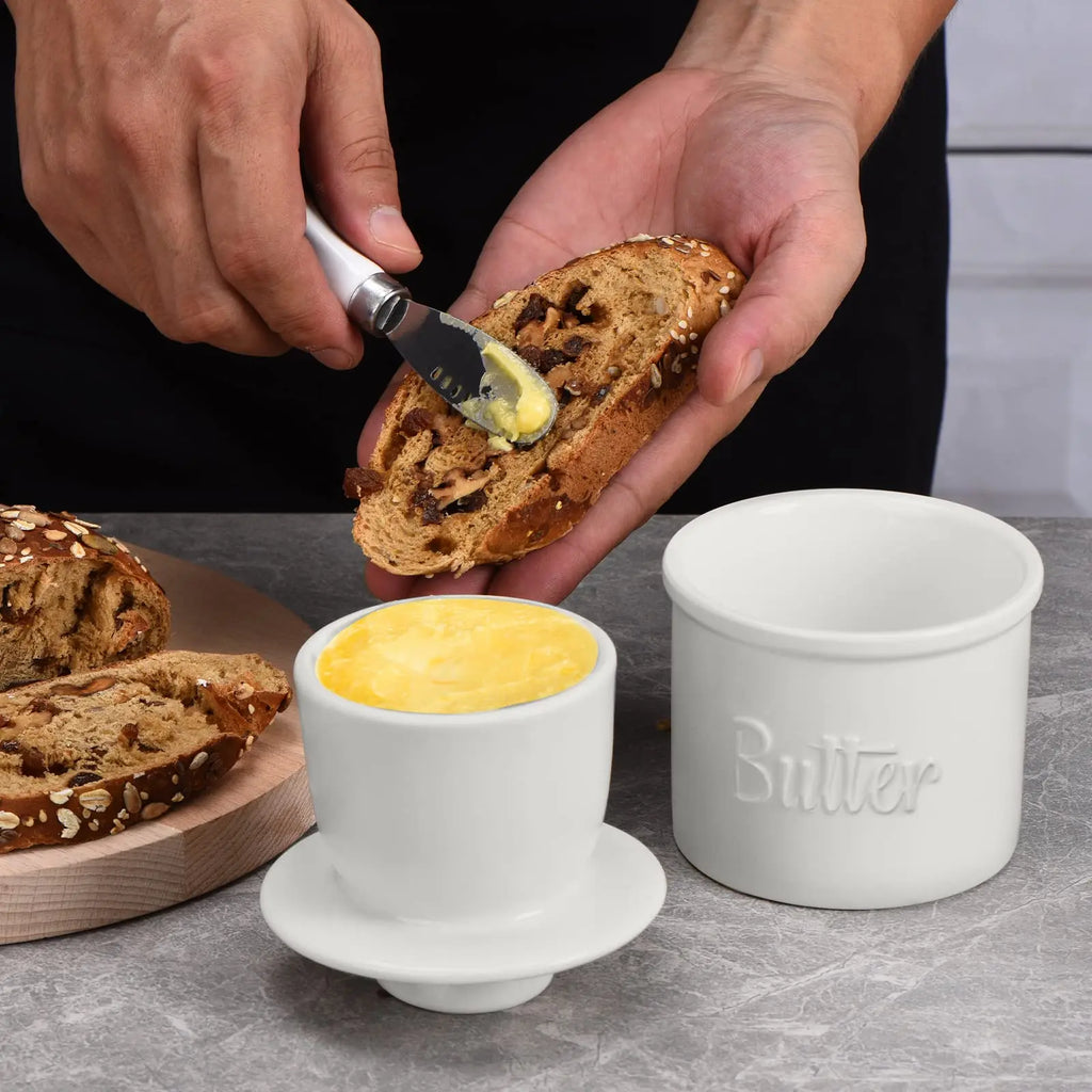 French Butter Crock