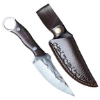 Hammered Paring Knife with Sheath