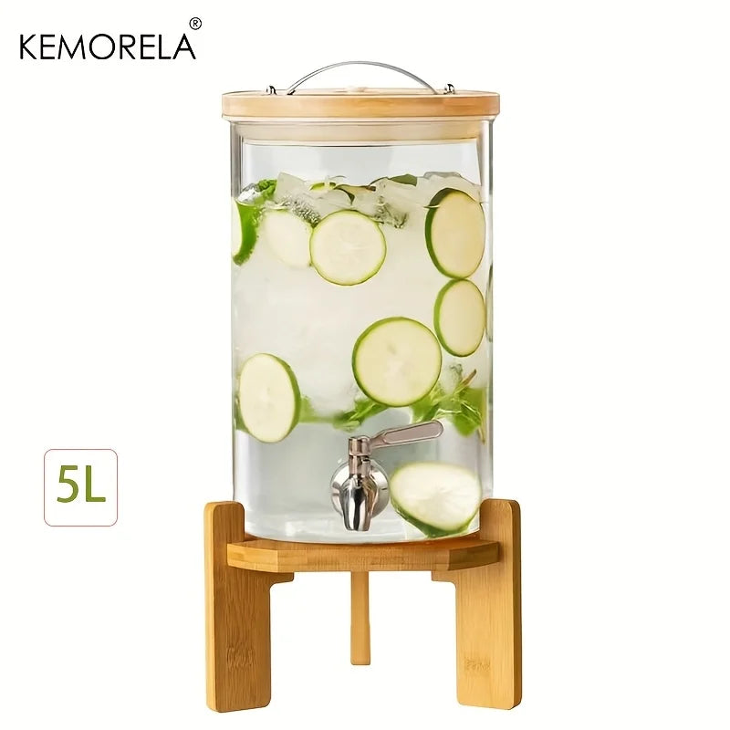 Glass Beverage Dispenser