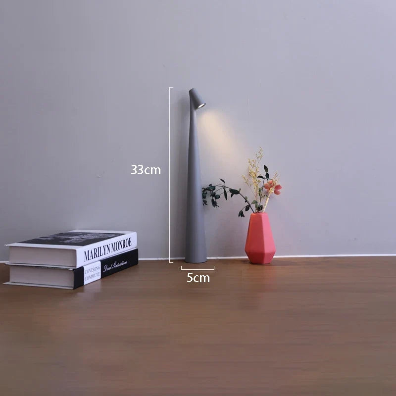 Glowora | Lampe de table LED | Rechargeable et intensité variable tactile
