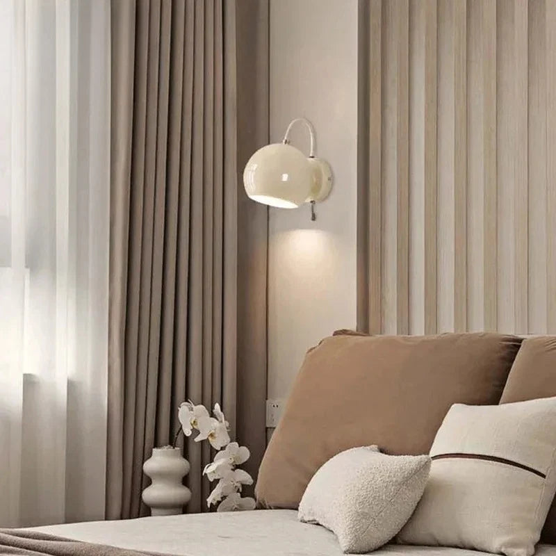 Applique dôme Nordic Cream | Lumière réglable