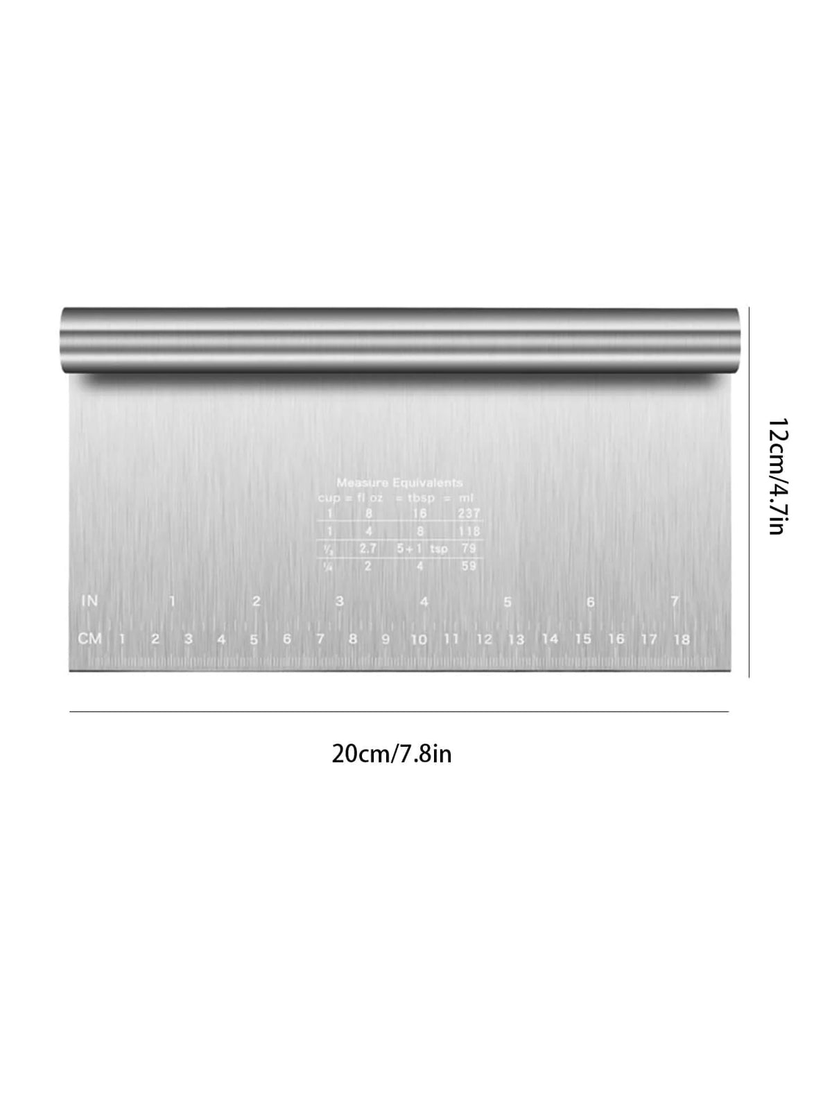 Stainless Steel Bench Scraper