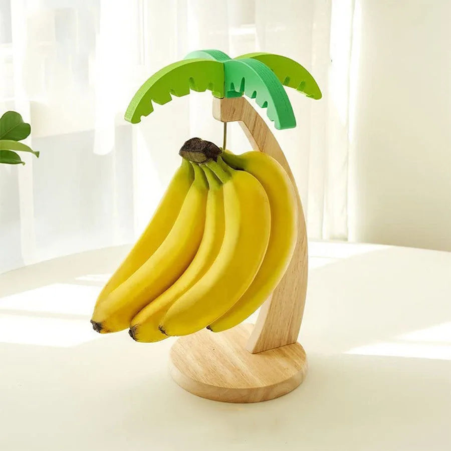 Hanging Wooden Banana Rack