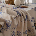 Botanical Print Round Tablecloth