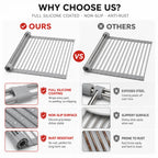 Roll-Up Over-Sink Drying Rack
