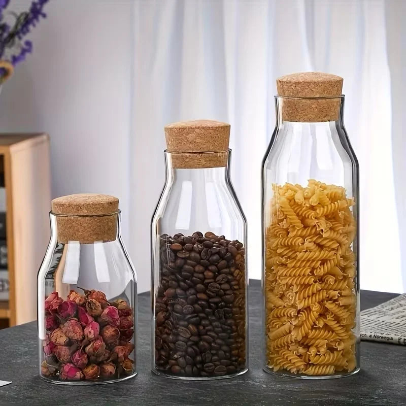 Sealed Glass Storage Jar
