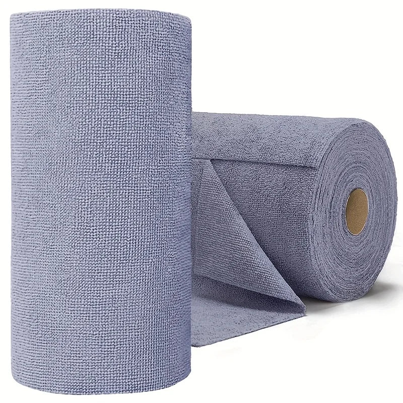 Microfibre Cleaning Cloths, Roll of 20