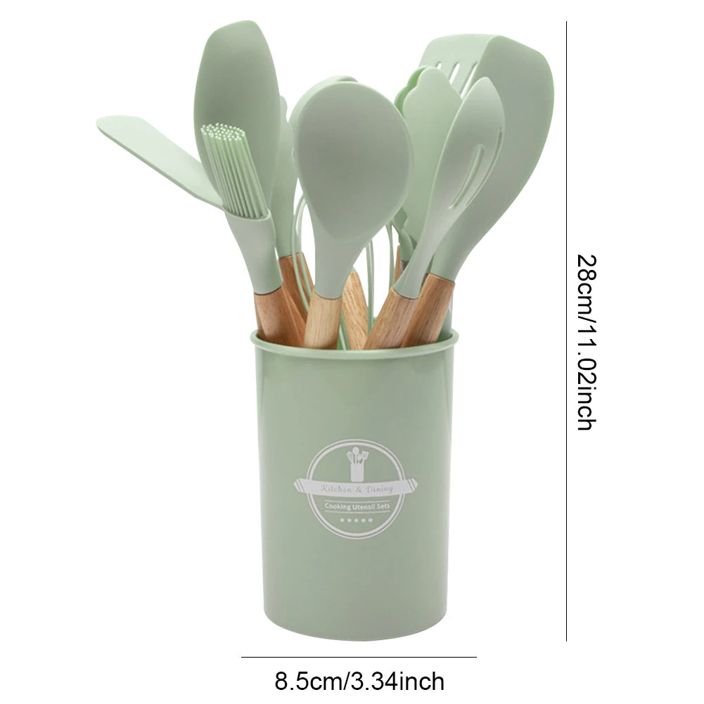 12-Piece Utensil Set with Holder