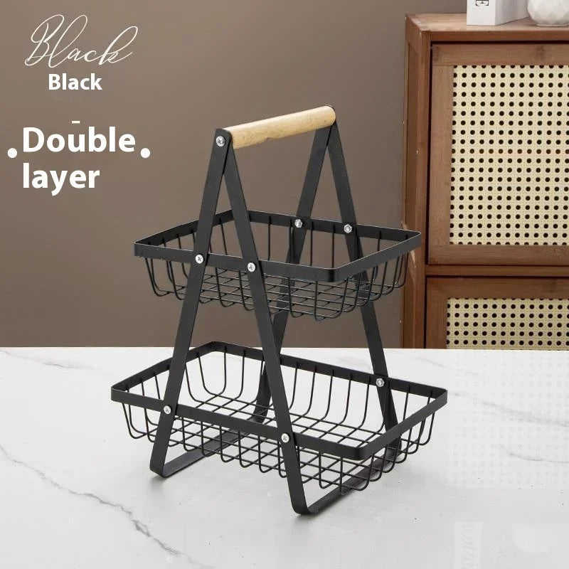 Tiered Countertop Fruit Basket
