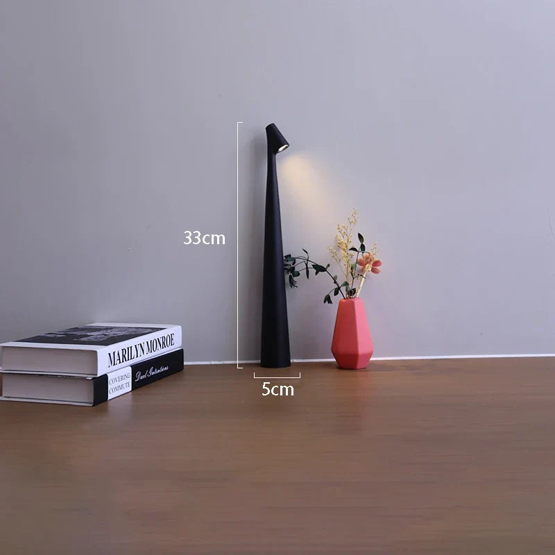 Glowora | Lampe de table LED | Rechargeable et intensité variable tactile