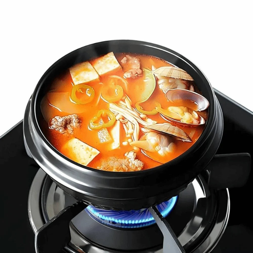 Korean Stone Pot with Tray