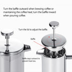 Double-Walled Stainless Steel French Press