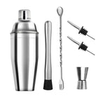 Cocktail Shaker Set with Storage Bag