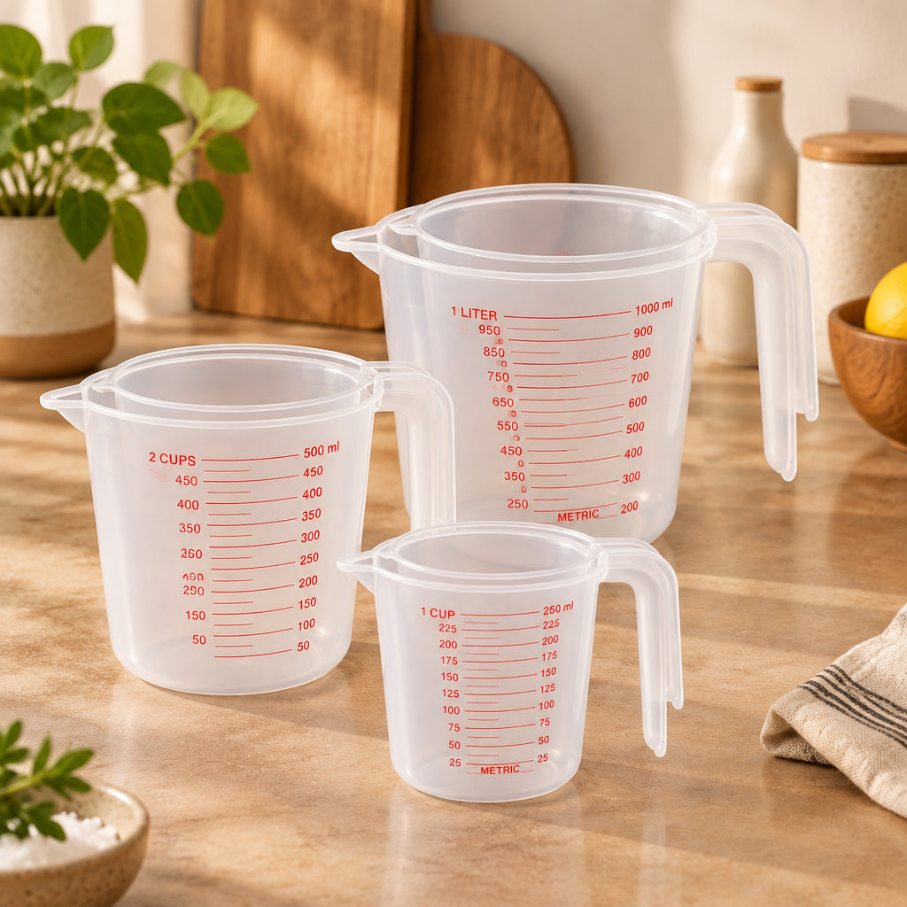 Measuring Jugs, Set of 3
