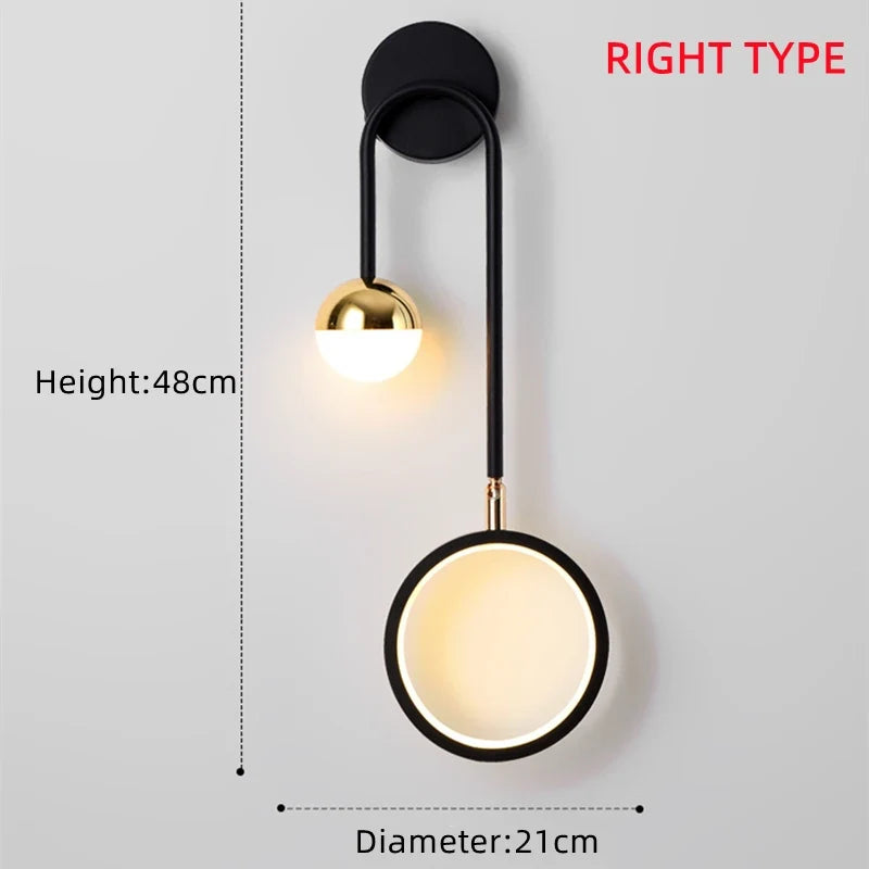 Applique Orbis | Design LED nordique moderne