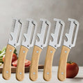 Wooden-Handled Vegetable Peeler