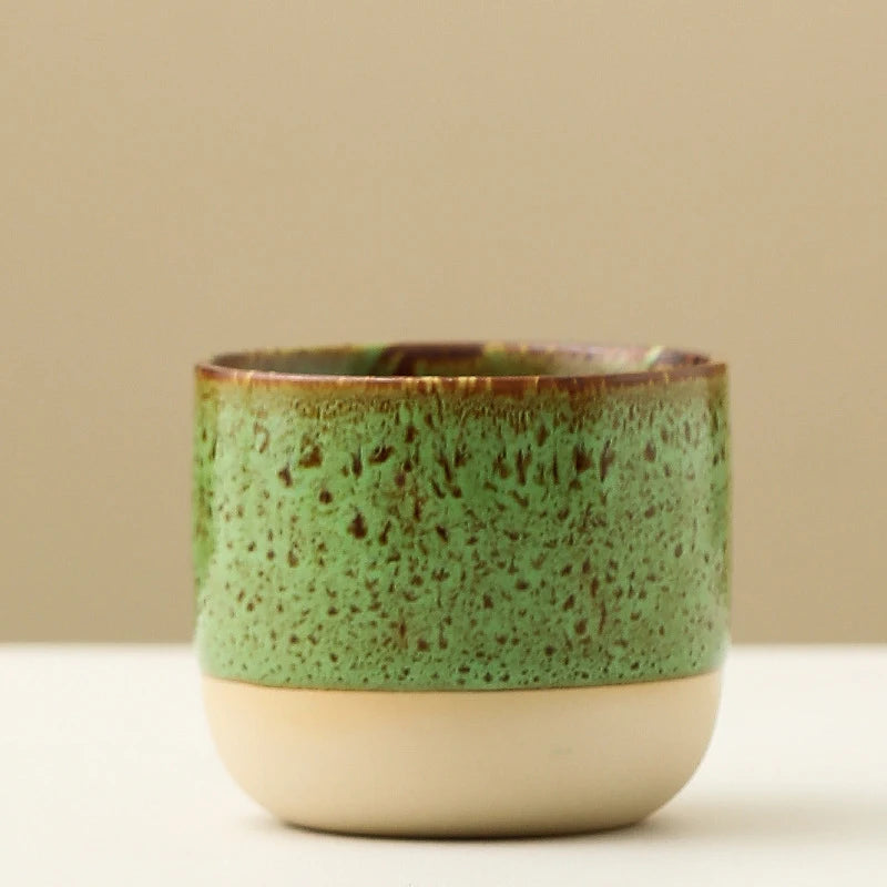 Handleless Ceramic Coffee Cup