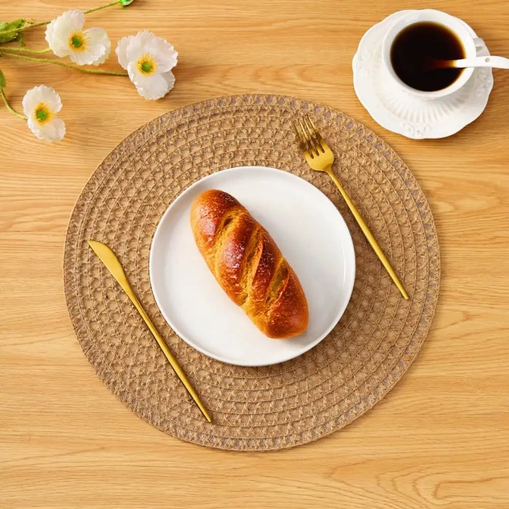 Round Placemats, Set of 6