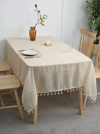 Washable Linen Tablecloth