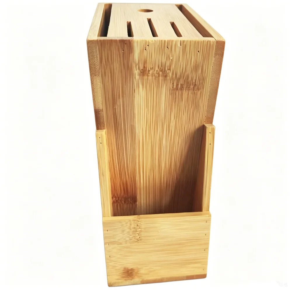 Bamboo Knife Block