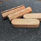 Wooden Pan Handle Grips, Set of 2