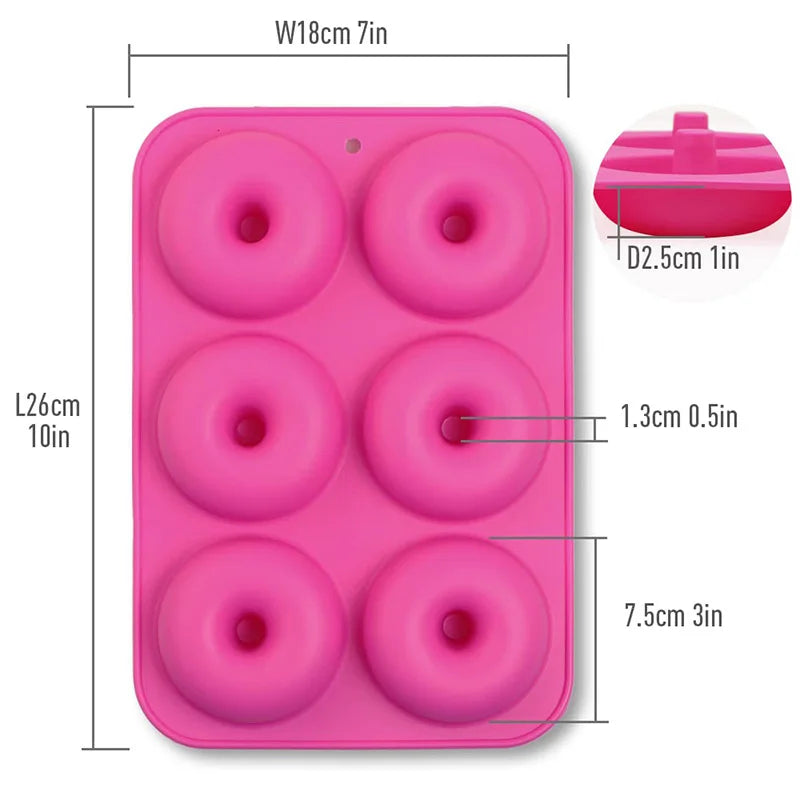 Silicone Doughnut Mould