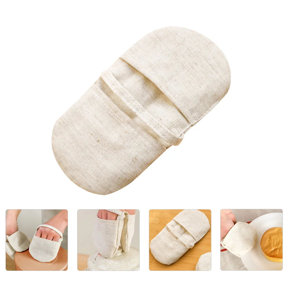 Cotton Linen Oven Mitts