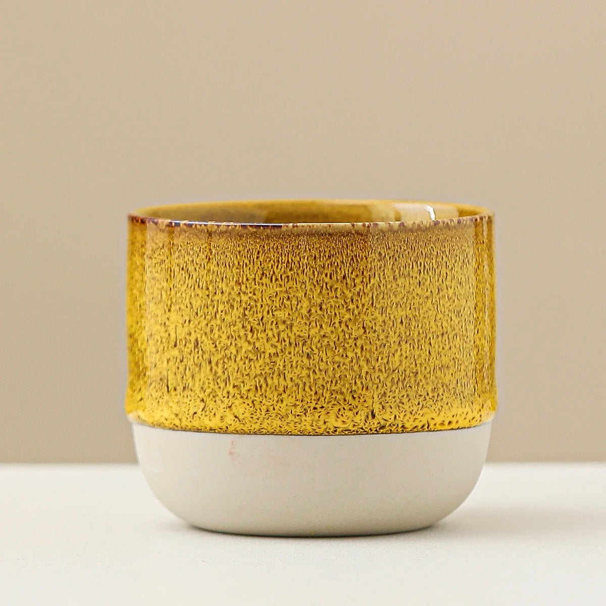 Handleless Ceramic Coffee Cup