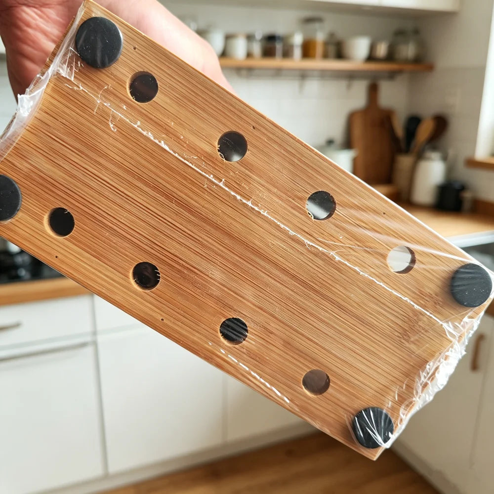 Bamboo Knife Block