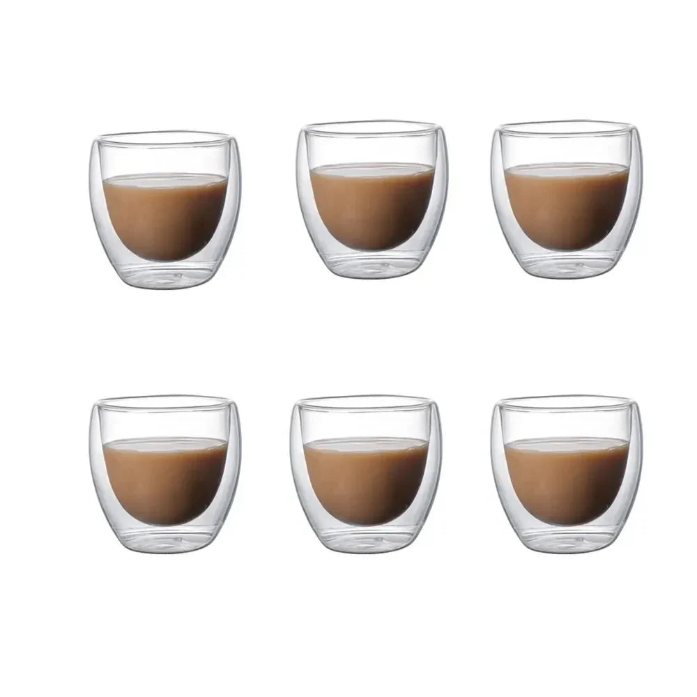 Double-Wall Glasses, Set of 6