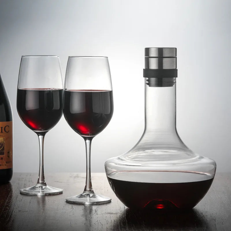 Glass Wine Decanter, 1L
