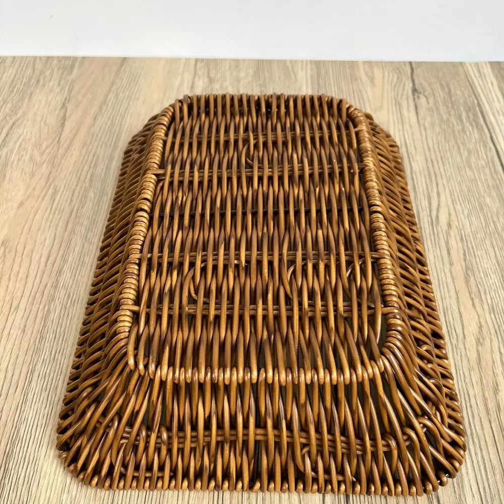 Hand-Woven Bread Tray