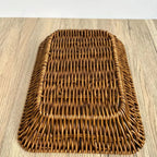 Hand-Woven Bread Tray