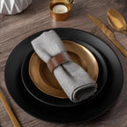 Wooden Napkin Rings, Set of 12