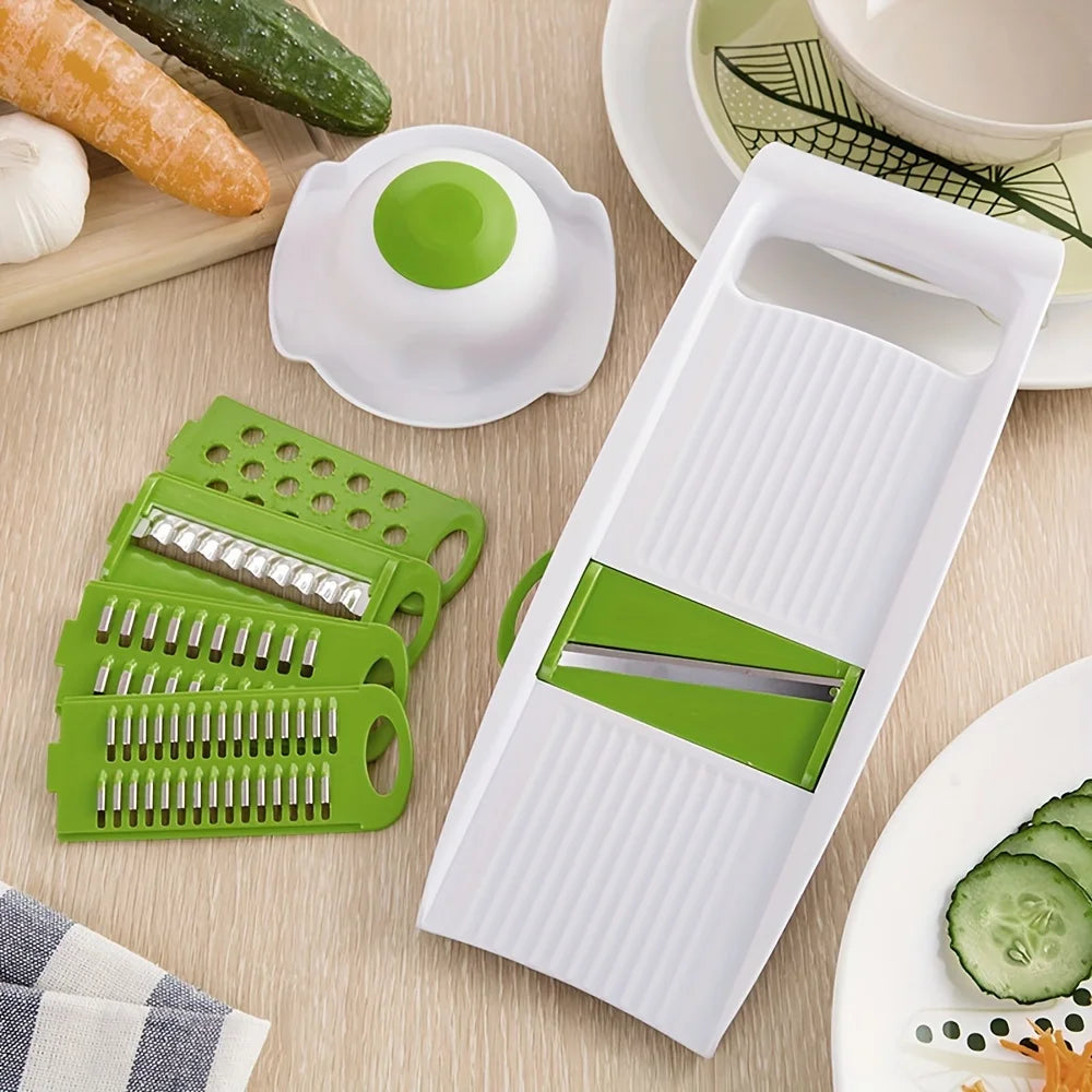 Mandoline Slicer with Five Blades